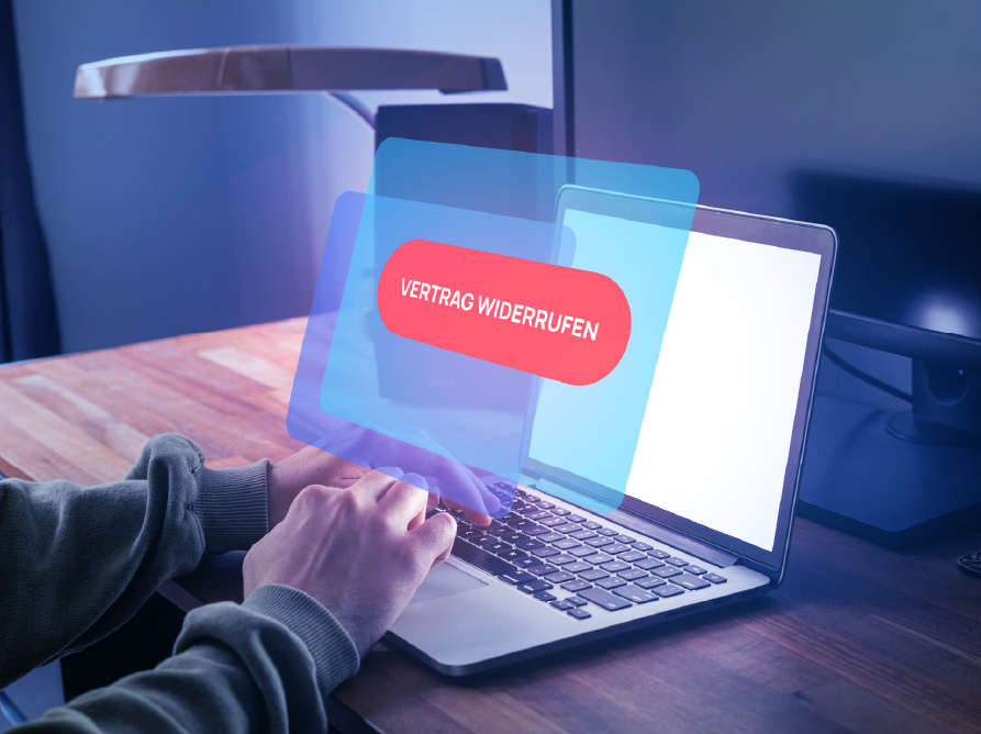 so-funktioniert-copywriting Frau tippt auf Laptop mit Schriftzug Copywriting