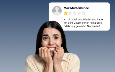 Warum Sie mit dem richtigen System keine Angst vor schlechten Bewertungen haben müssen