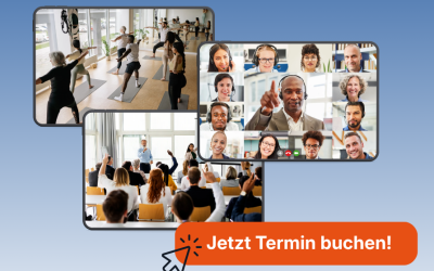 Online-Terminbuchung für Kurse, Seminare und Veranstaltungen: So einfach kann die Organisation sein