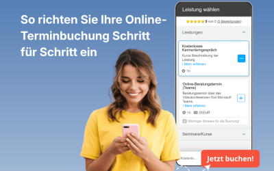 Online-Terminbuchung einrichten: In 10 einfachen Schritten zur eigenen Buchungsseite