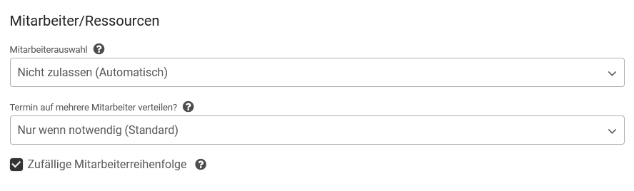 Einzelleistung_click&meet_Mitarbeiterauswahl Mitarbeiterauswahl für Click&Meet deaktivieren