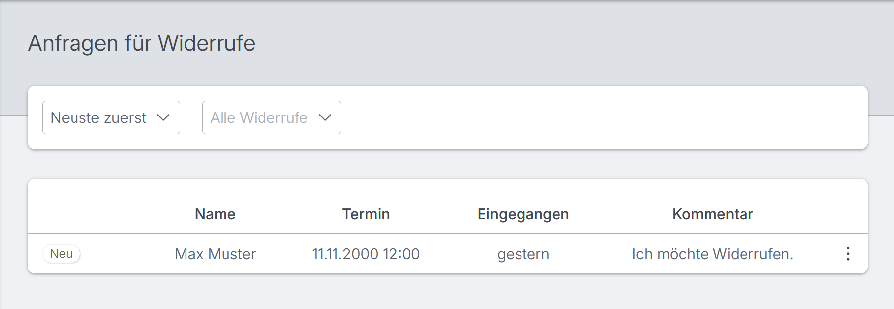 anfragen-widerrufe Anfragen für Widerrufe