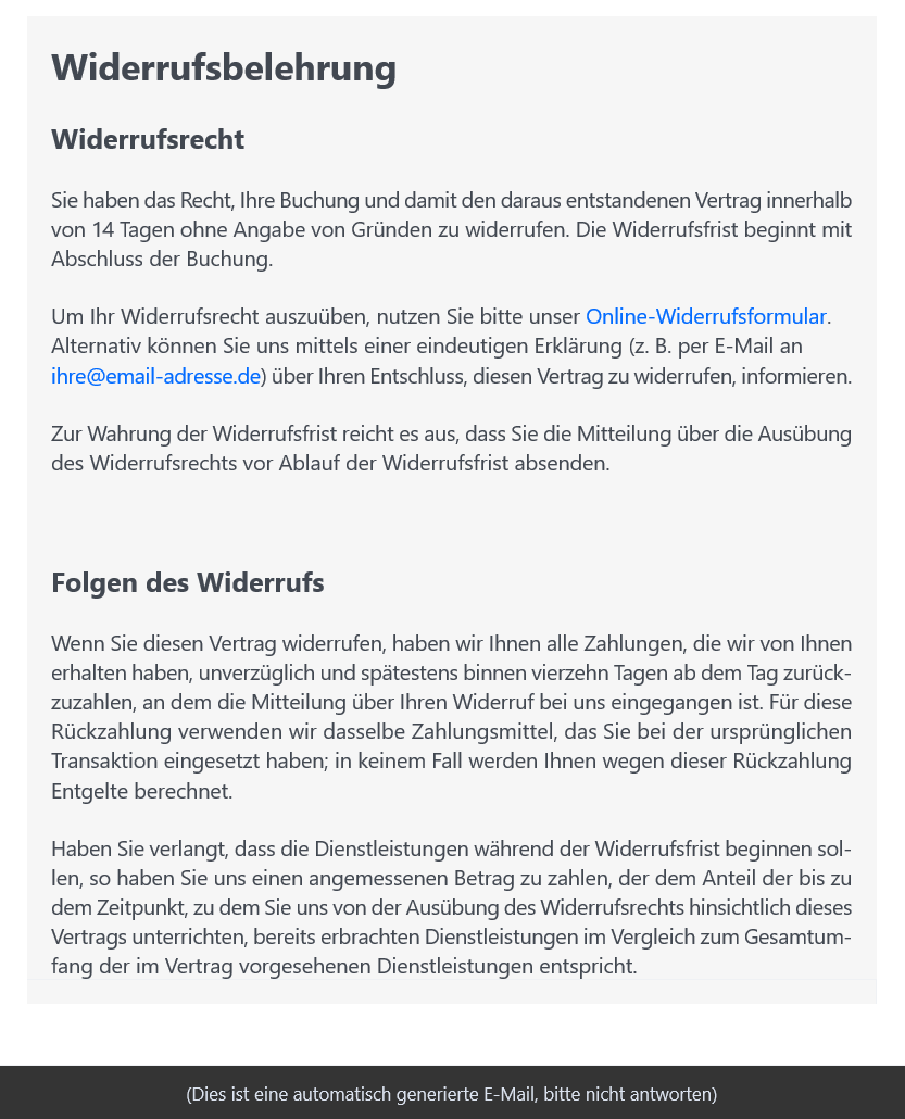 buchungsbestätigung-widerrufsbelehrung Buchungsbestätigung Widerrufsbelehrung