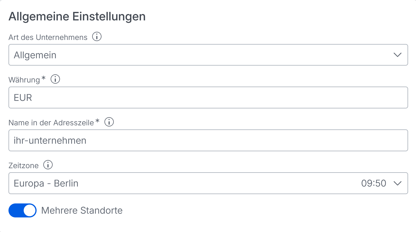 unternehmenseinstellungen-prüfen Unternehmenseinstellungen prüfen
