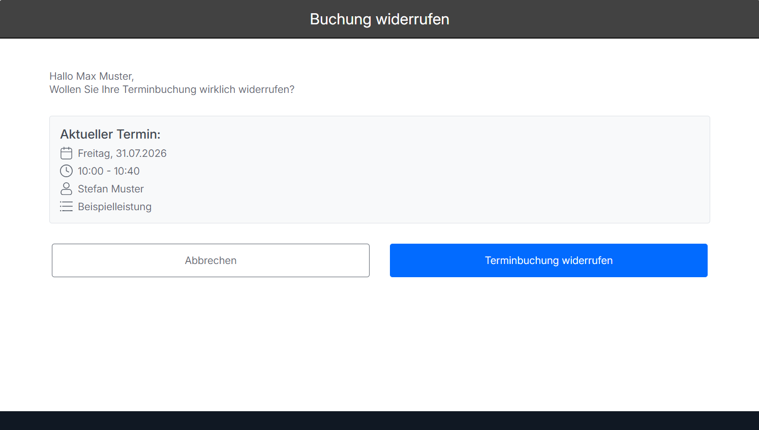 widerruf-bestätigen Widerruf bestätigen